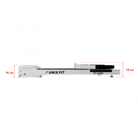 Беговая дорожка UNIX Fit ST-440N White